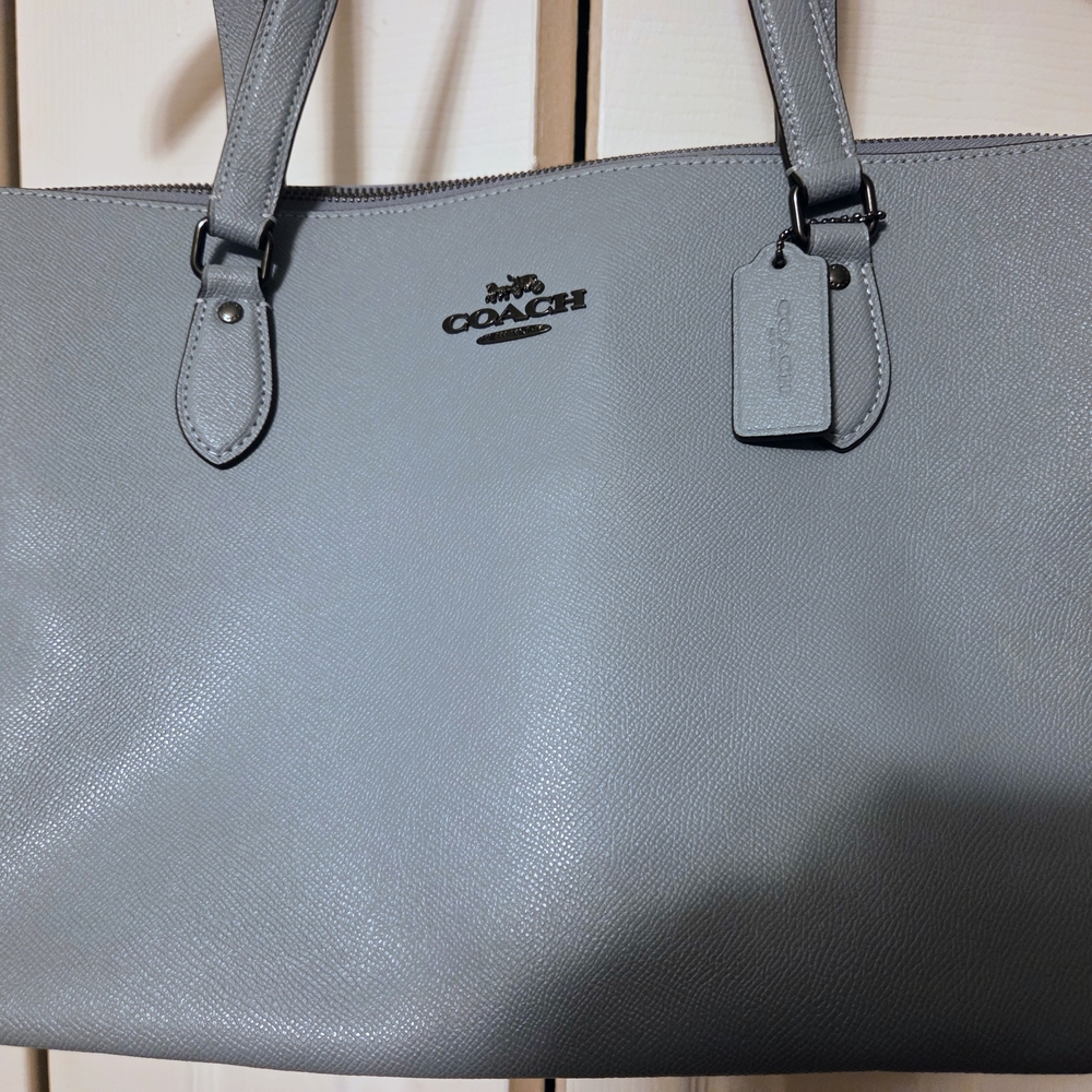 Coach Light Blue Women's Tote Bag